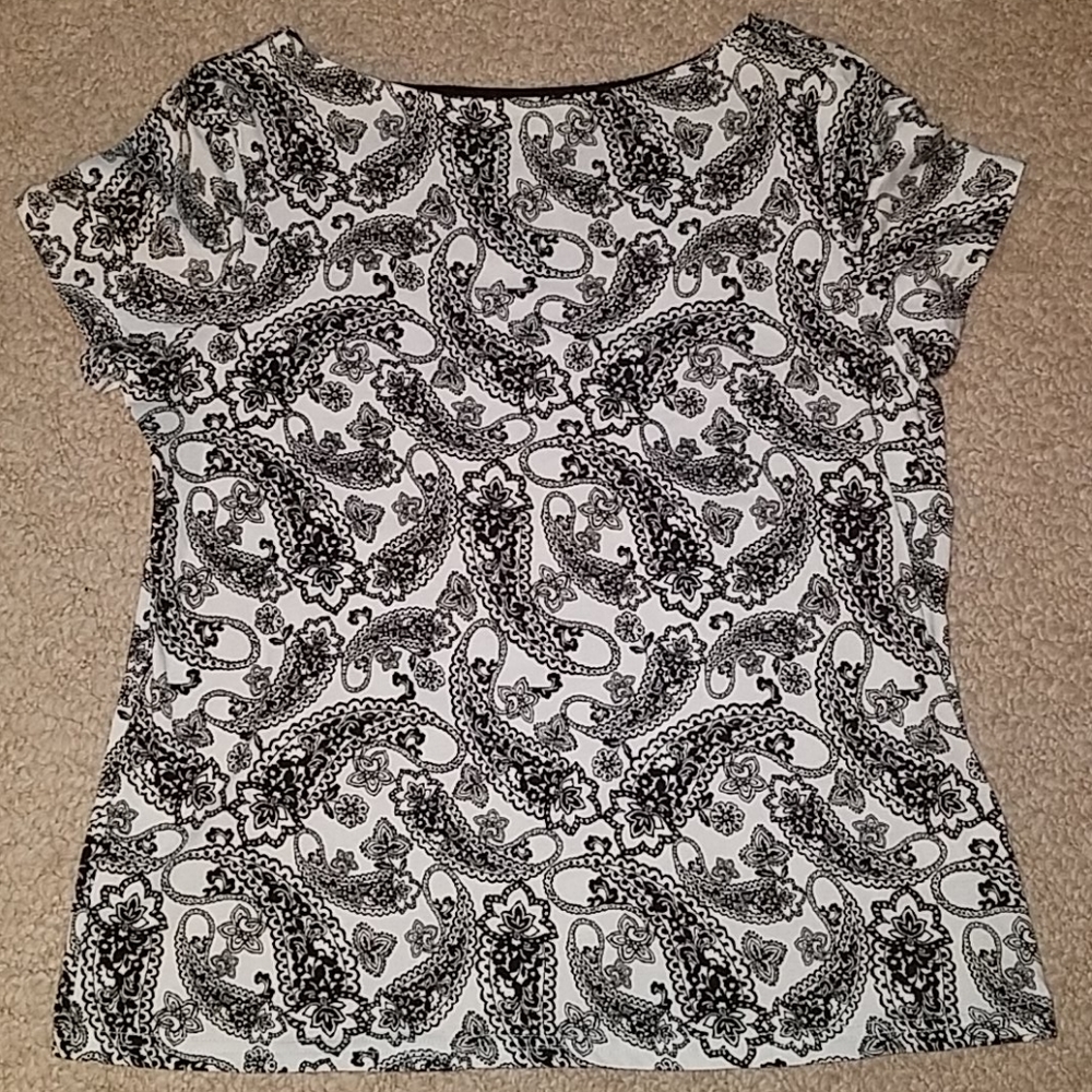 Rafaella sport paisley top